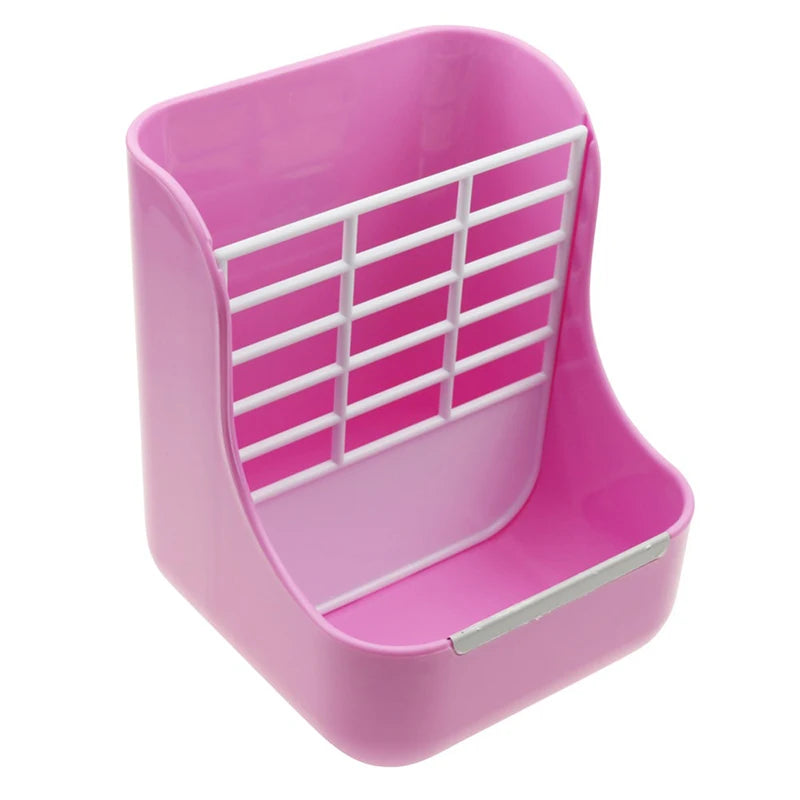 Rabbit Feed Grass Box - 2-in-1 Hay Feeder for Bunnies & Guinea Pigs