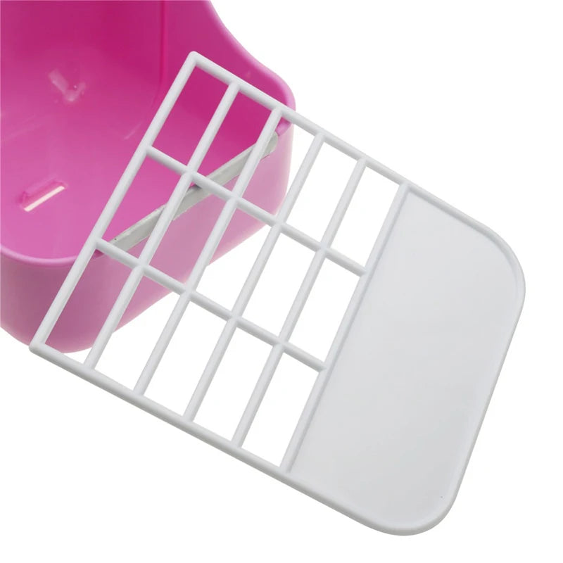 Rabbit Feed Grass Box - 2-in-1 Hay Feeder for Bunnies & Guinea Pigs