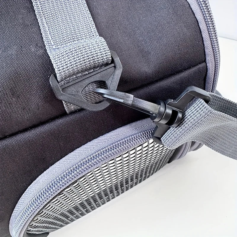 Portable Foldable Bird Cage - Travel Carrier for Parrots, Hamsters & Small Pets