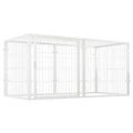 48" Heavy Duty Wire Dog Crate - Stackable Kennel with Door