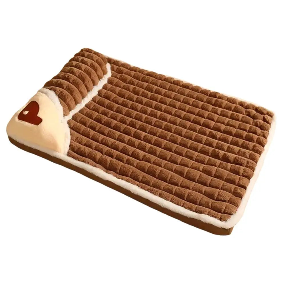 Machine Washable Dog Bed Removable Orthopedic Puppy Cushion Winter Memory Foam Dog Pillow For Small Medium Large Dogs And Cats