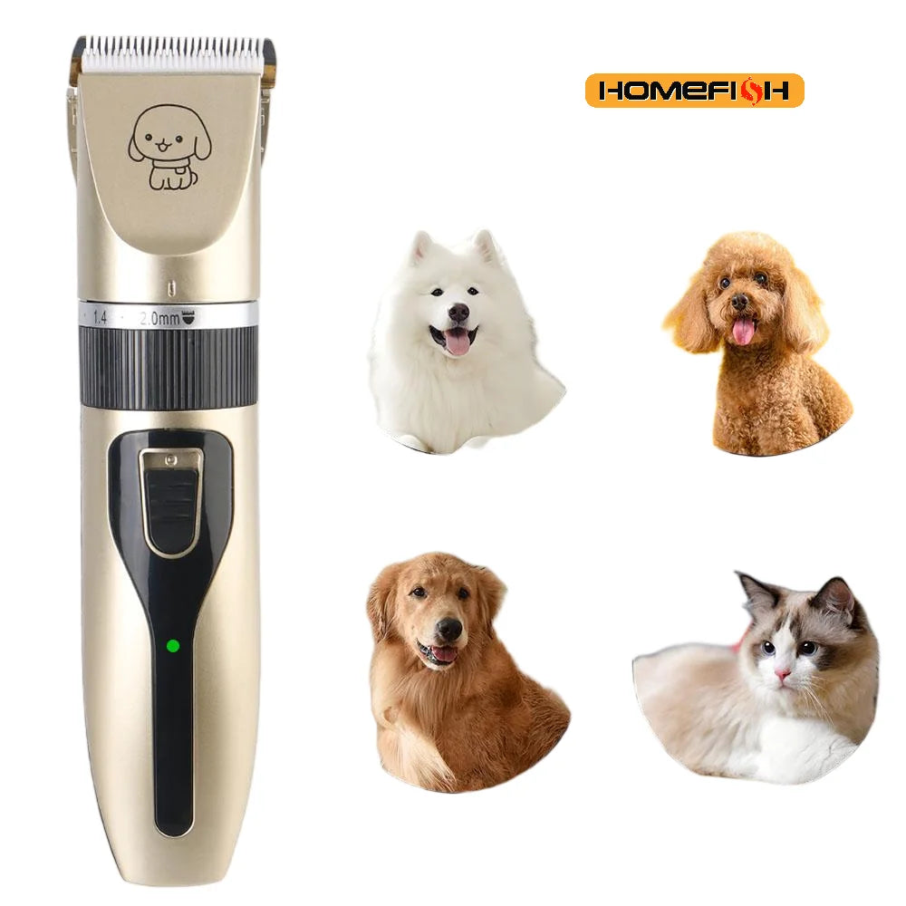 Pet Hair Clipper Haircut Trimmer Shaver Set For Rabbit Dog Cat Puppy Grooming Clipper Cutter Pet Supplies Electric Scissors