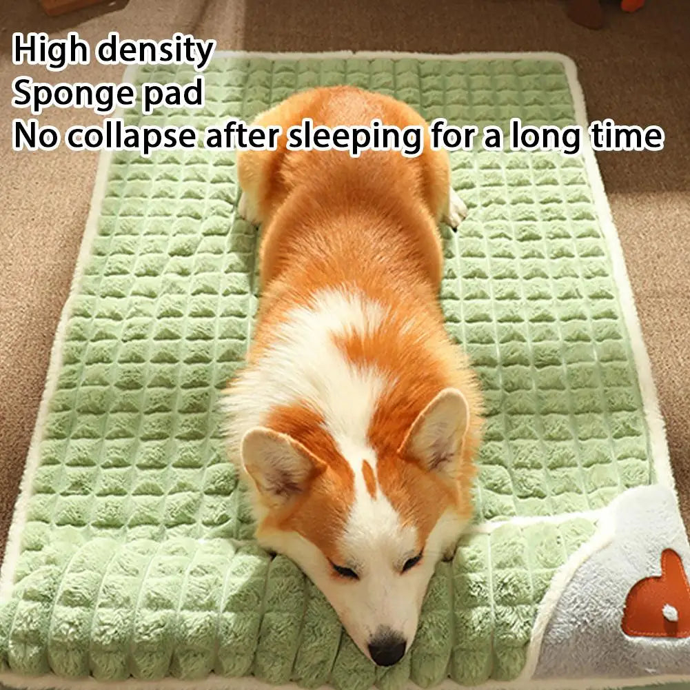 Machine Washable Dog Bed Removable Orthopedic Puppy Cushion Winter Memory Foam Dog Pillow For Small Medium Large Dogs And Cats