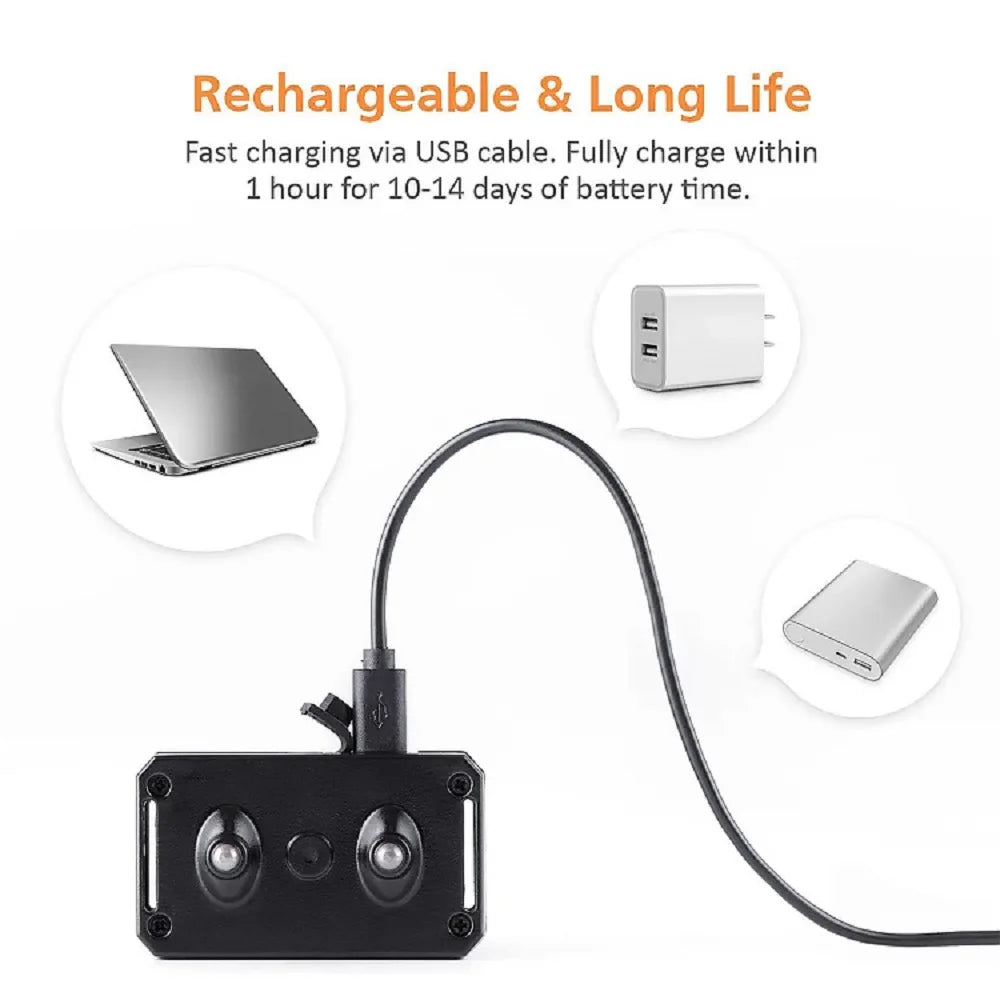 Big Dog Bark Collar - Automatic Anti-Bark Training Collar with Beep & Shock Modes for Large Dogs