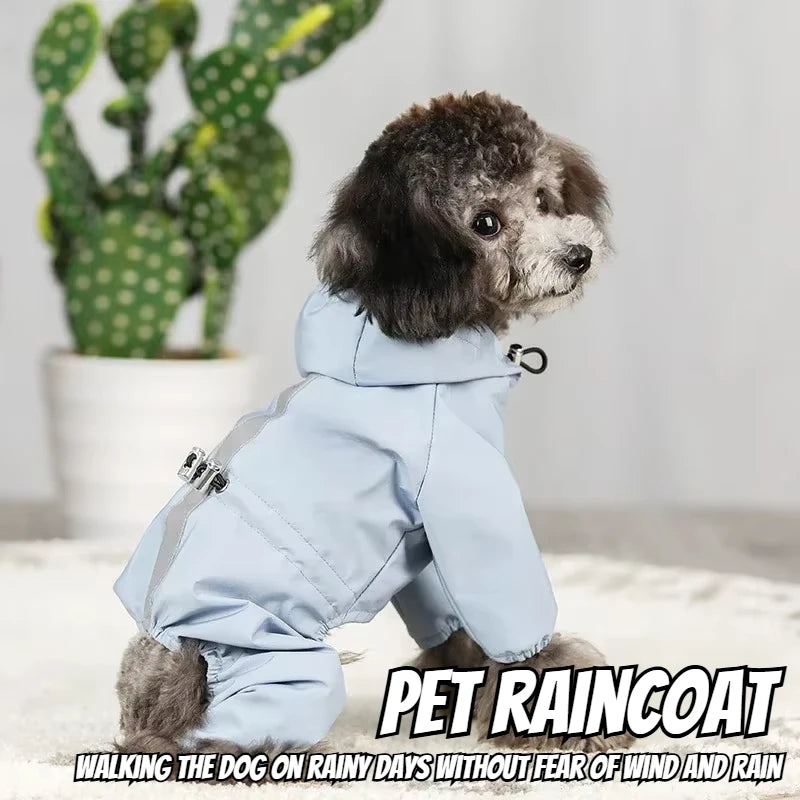 Dog Raincoat - Waterproof & Reflective Four-Legged