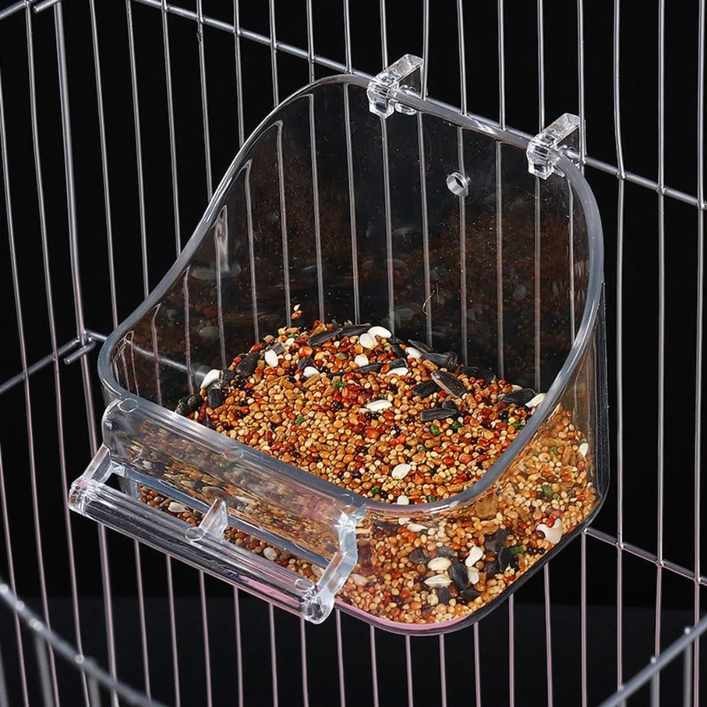 Bird Bath for Cage - Parrot Bathing Tub for Cockatiels, Parrots & Small Birds