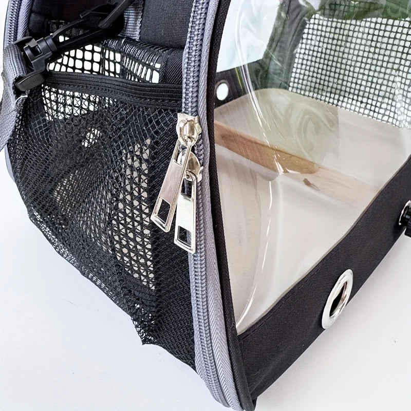 Portable Foldable Bird Cage - Travel Carrier for Parrots, Hamsters & Small Pets