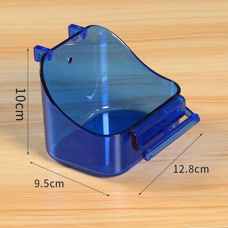 Bird Bath for Cage - Parrot Bathing Tub for Cockatiels, Parrots & Small Birds