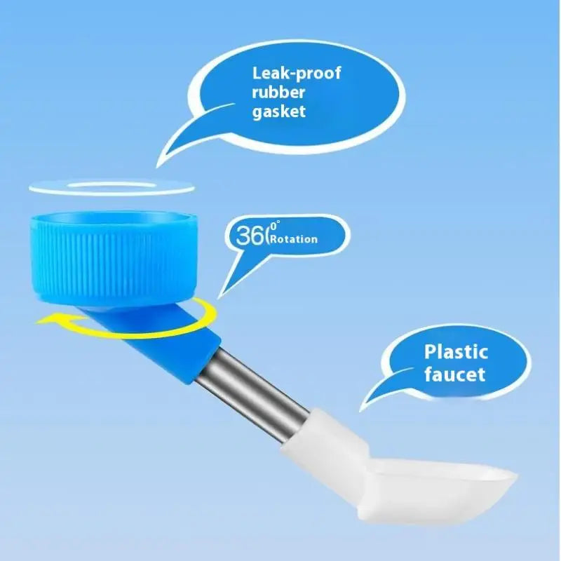 Automatic Bird Water Dispenser - Hanging Cage Waterer for Parrots & Small Birds