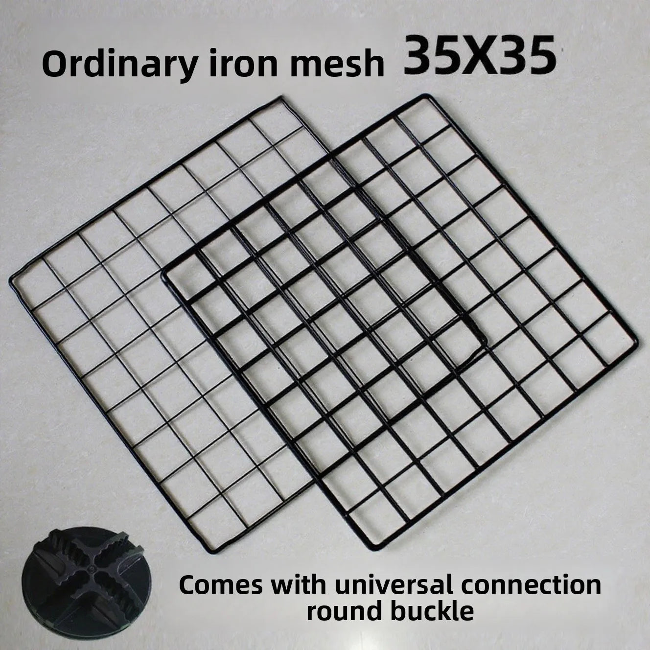 Modular Pet Fence Panels - Wire Mesh Enclosure for Small Pets