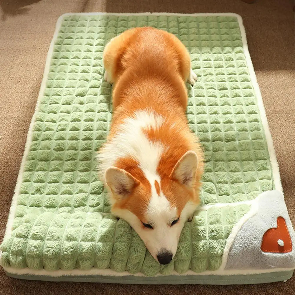 Machine Washable Dog Bed Removable Orthopedic Puppy Cushion Winter Memory Foam Dog Pillow For Small Medium Large Dogs And Cats