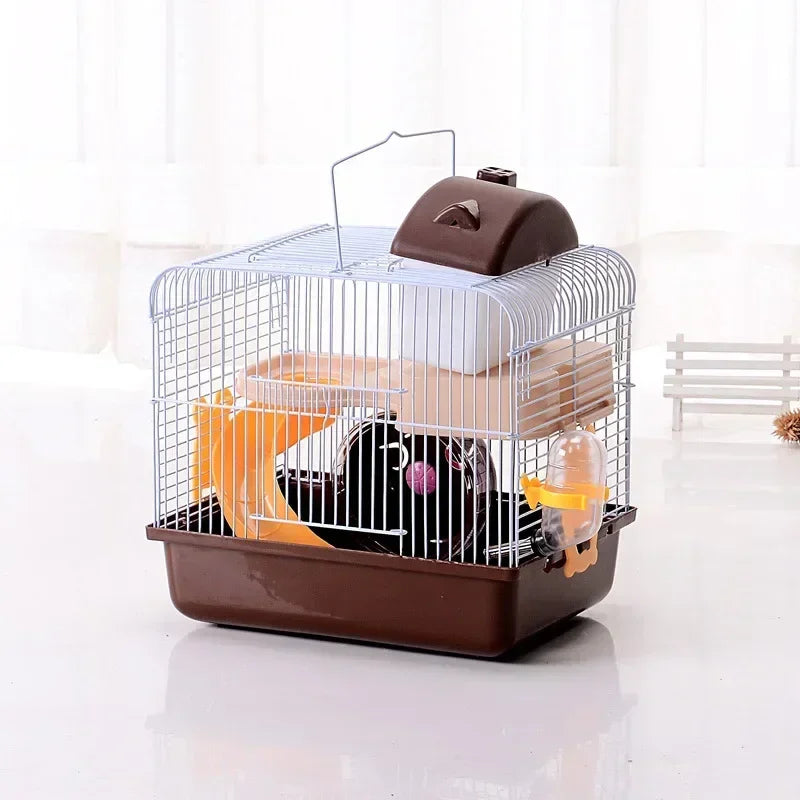 Two-Story Hamster Cage - Luxury Small Pet Villa