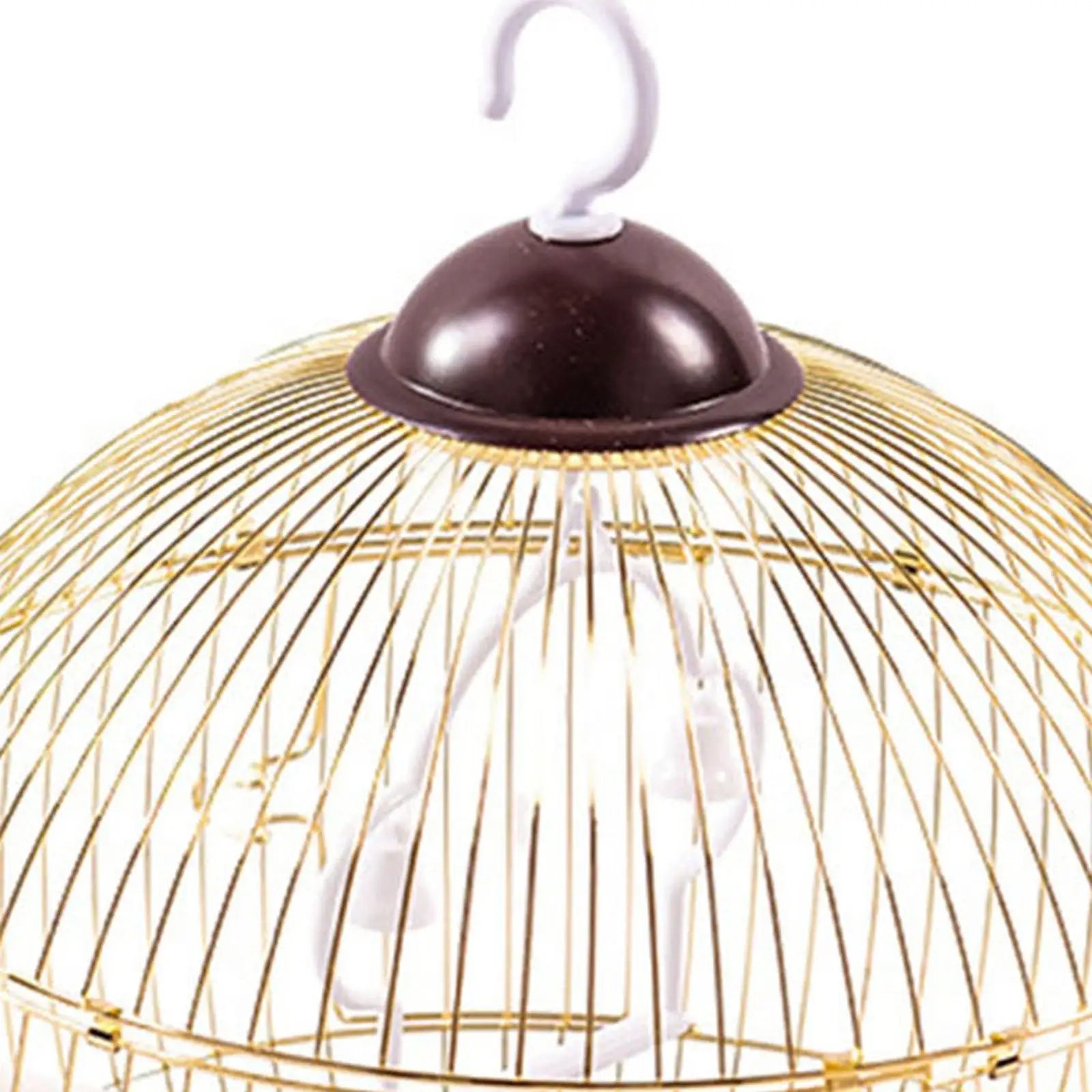 Hanging Bird Cage with Food Cup & Stand - Large Cage for Macaws, African Greys & Parrots