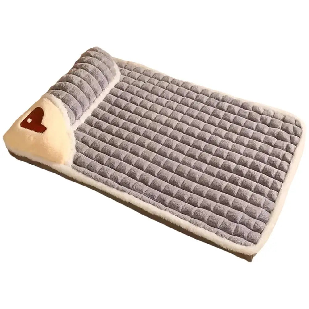 Machine Washable Dog Bed Removable Orthopedic Puppy Cushion Winter Memory Foam Dog Pillow For Small Medium Large Dogs And Cats