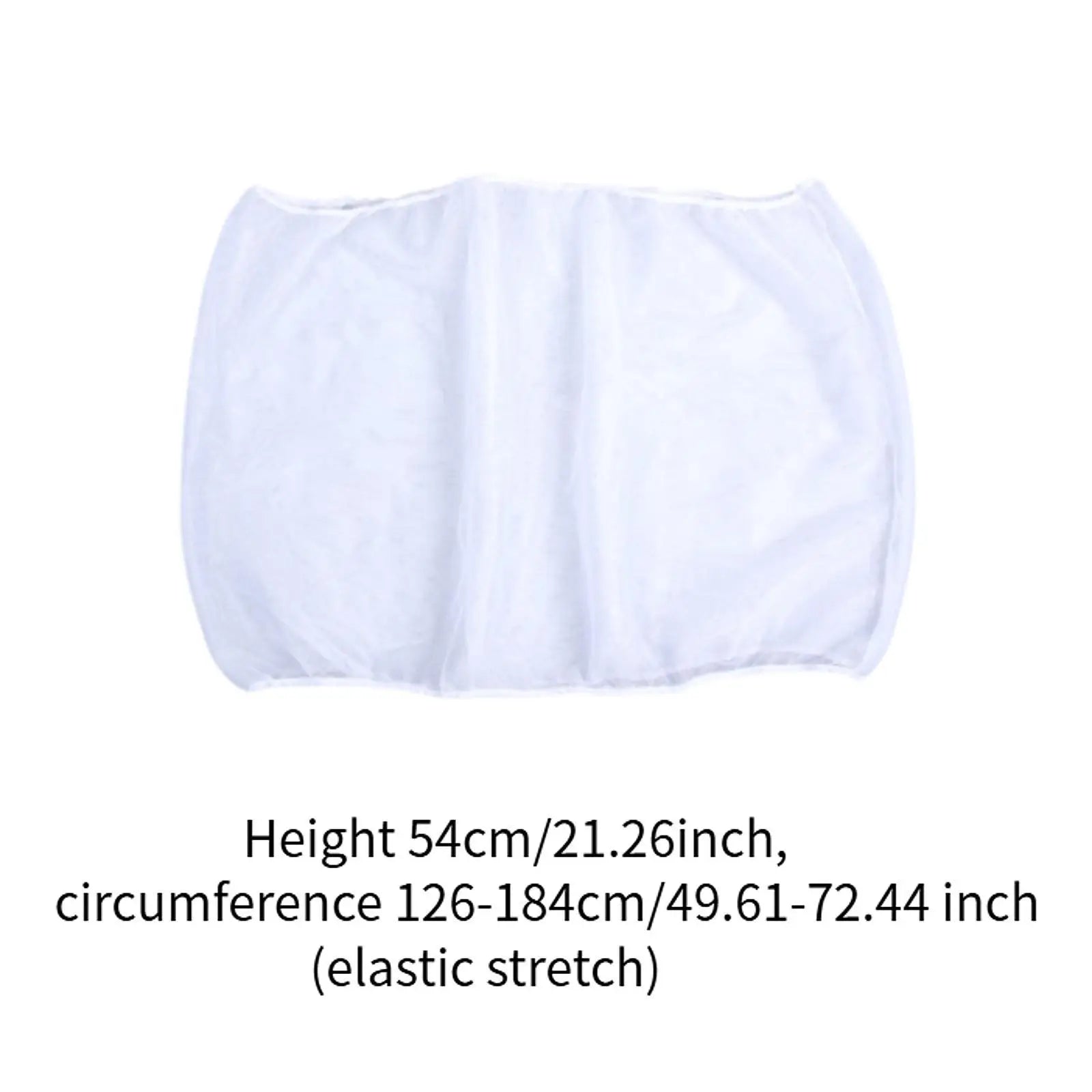 Bird Cage Cover - Breathable Airy Seed Catcher Guard for Parrots, Parakeets & Budgies