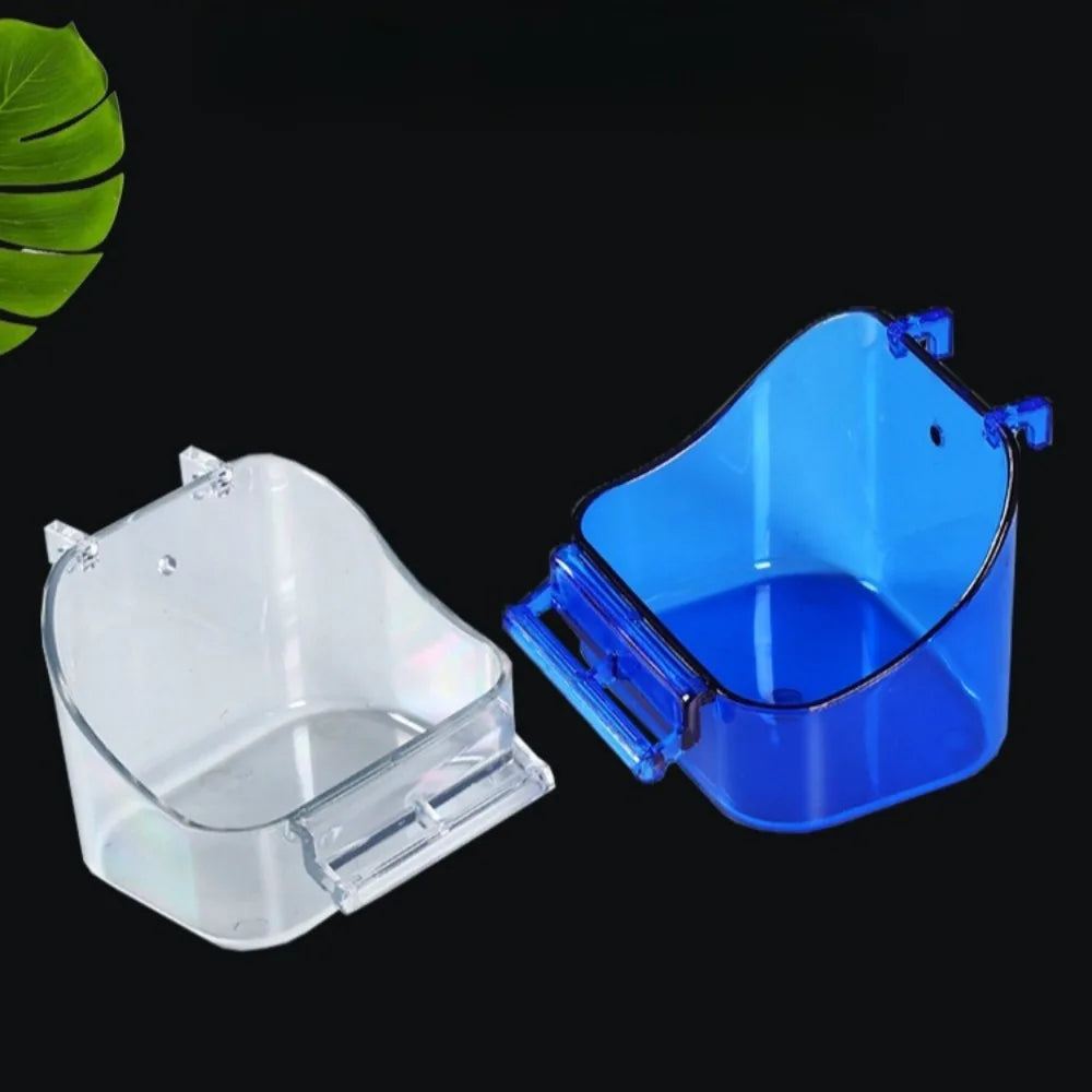 Bird Bath for Cage - Parrot Bathing Tub for Cockatiels, Parrots & Small Birds