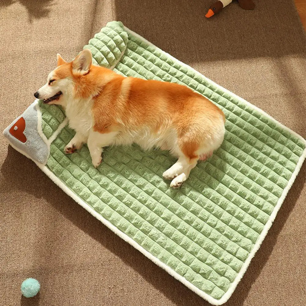 Machine Washable Dog Bed Removable Orthopedic Puppy Cushion Winter Memory Foam Dog Pillow For Small Medium Large Dogs And Cats