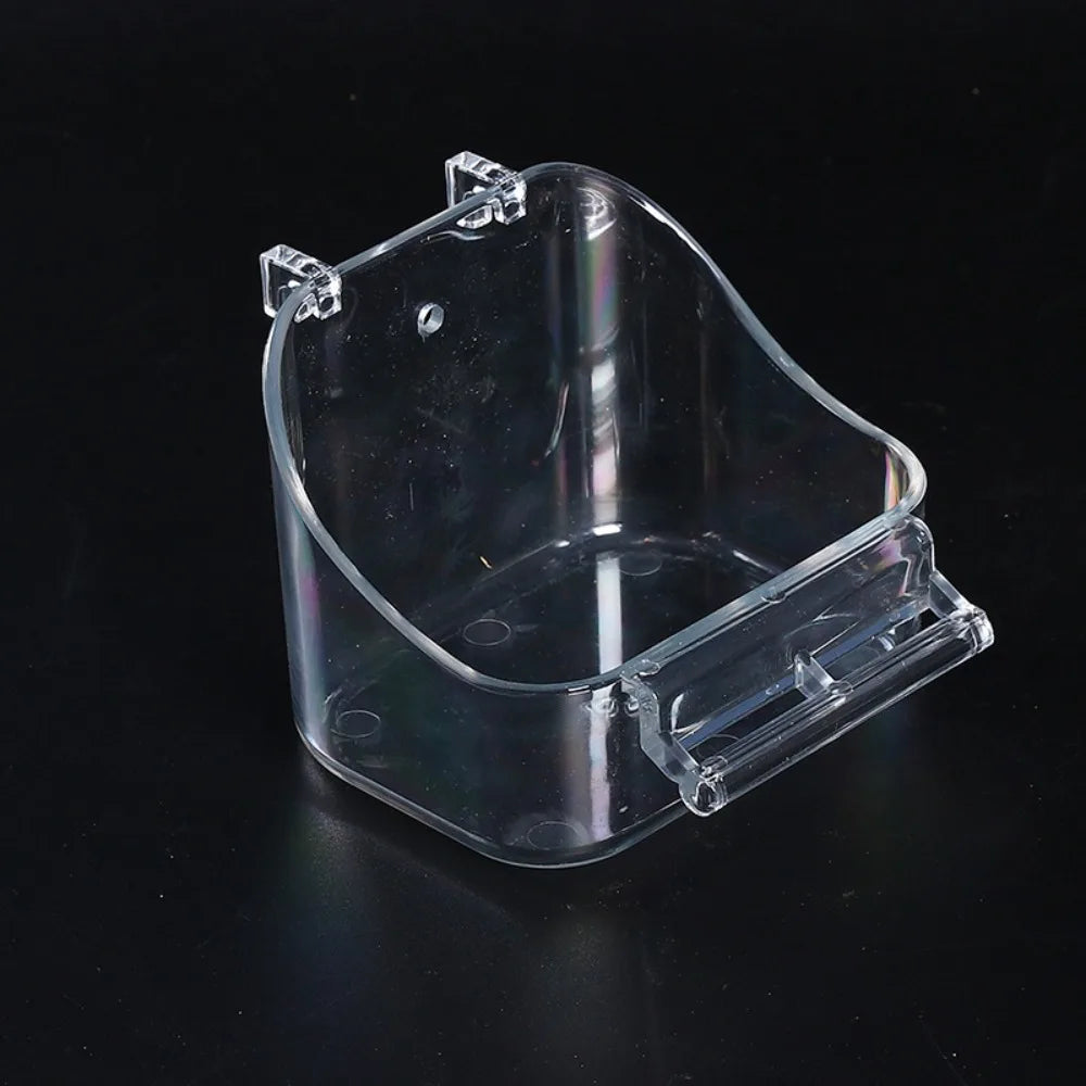 Bird Bath for Cage - Parrot Bathing Tub for Cockatiels, Parrots & Small Birds